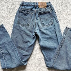 vintage levi’s 950 orange tab jeans